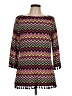 Sara Campbell Chevron-herringbone Purple Pullover Sweater Size L - photo 1