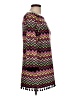 Sara Campbell Chevron-herringbone Purple Pullover Sweater Size L - photo 4