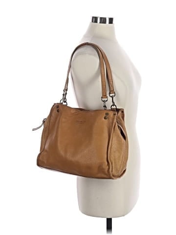 American Leather Co Leather Shoulder Bag (view 2)