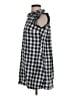 Dear Creatures Checkered-gingham Gray Casual Dress Size XS - photo 5