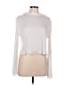 ASTR The Label 100% Polyester Ivory Long Sleeve Top Size L - photo 1