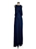 BCBGMAXAZRIA 100% Polyester Blue Casual Dress Size S - photo 1