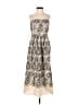 Tibi Paisley Ivory Casual Dress Size 2 - photo 1
