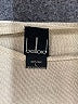 Belford 100% Silk Tan Long Sleeve Top Size L - photo 7