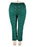 Draper James Chevron-herringbone Green Casual Pants Size XXL - photo 2