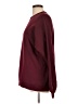 Hanes Solid Burgundy Sweatshirt Size L - photo 5