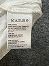 Ecote 100% Rayon Ivory Long Sleeve Henley Size M - photo 8