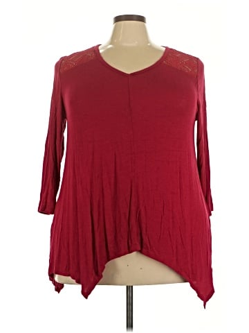 New Directions 3/4 Sleeve Top (view 1)