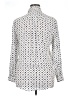 Equipment 100% Silk Polka Dots Ivory Long Sleeve Silk Top Size XL (estimated) - photo 2