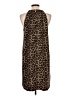 MICHAEL Michael Kors Animal Print Brown Casual Dress Size L - photo 2