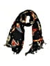Assorted Brands 100% Rayon Black Blue Scarf One size - photo 1