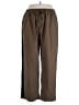 Unbranded 100% Polyester Color Block Brown Casual Pants Size 3XL - photo 1