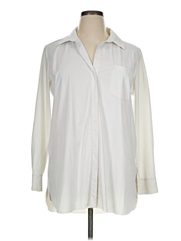 Lyssé Long Sleeve Button-Down Shirt (view 1)