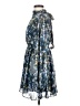 Lulus 100% Polyester Print Blue Casual Dress Size S - photo 5