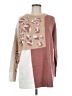 Jodifl Color Block Pink Pullover Sweater Size M - photo 1
