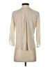 Tiny 100% Rayon Floral Ivory 3/4 Sleeve Blouse Size S - photo 2