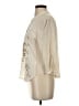 Tiny 100% Rayon Floral Ivory 3/4 Sleeve Blouse Size S - photo 5