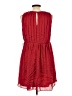 Jennifer Lopez 100% Polyester Solid Red Casual Dress Size 12 - photo 2