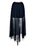 J.Crew Collection 100% Polyester Blue Formal Skirt Size S - photo 1