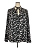 Gap 100% Polyester Black Long Sleeve Blouse Size XXL (tall) - photo 1
