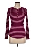 Chaps Burgundy Long Sleeve Henley Size L - photo 1