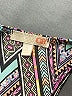 GB 100% Polyester Chevron-herringbone Teal Cocktail Dress Size S - photo 7