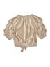 Habitual Tan Pink 3/4 Sleeve Blouse Size 7 - 8 - photo 2