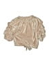 Habitual Tan Pink 3/4 Sleeve Blouse Size 7 - 8 - photo 1