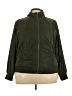 Torrid 100% Polyester Solid Green Jacket Size 3X Plus (3) - photo 1