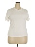Edited Ivory Short Sleeve Turtleneck Size 3X - photo 1