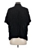 Max Studio Black Short Sleeve Button-Down Shirt Size M - photo 2