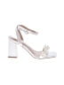 Lulu White Sandals Size 8 - photo 1