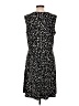 Merona Animal Print Black Casual Dress Size L - photo 2