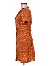 Primark 100% Polyester Orange Casual Dress Size 6 - photo 5