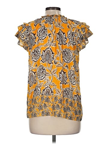 Rose + Olive Short Sleeve Blouse (view 2)