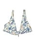 Midori Print Blue Swimsuit Top Size S - photo 1