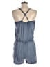 Gap 100% Lyocell Solid Blue Romper Size S - photo 2