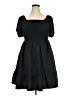 Unbranded 100% Polyester Solid Black Casual Dress Size 3xl - photo 1