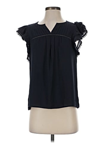 Ann Taylor Short Sleeve Blouse (view 1)