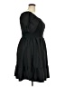 Unbranded 100% Polyester Solid Black Casual Dress Size 3xl - photo 4