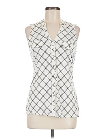 White House Black Market Sleeveless Blouse (view 1)