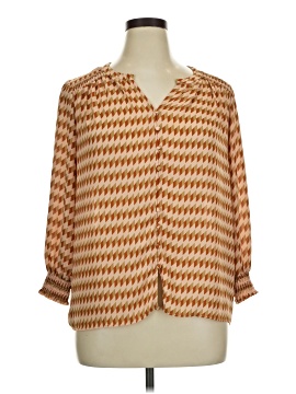 Rose + Olive 3/4 Sleeve Blouse