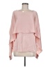 DKNY 100% Polyester Pink 3/4 Sleeve Blouse Size M - photo 1