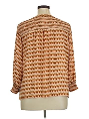 Rose + Olive 3/4 Sleeve Blouse (view 2)
