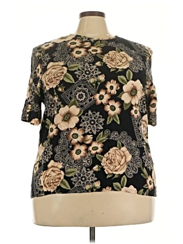 Sag Harbor Short Sleeve Blouse (view 1)