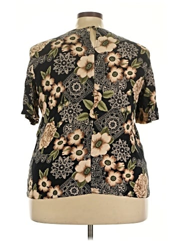 Sag Harbor Short Sleeve Blouse (view 2)