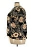Sag Harbor 100% Rayon Floral Black Short Sleeve Blouse Size 3X - photo 5