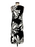 Chico's Graphic Black Casual Dress Size Sm (0) - photo 2