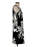 Chico's Graphic Black Casual Dress Size Sm (0) - photo 4