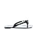 Wild Diva Silver Flip Flops Size 6 - photo 1